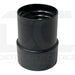 Mr. Nozzle™ #5 Non-Swivel Hose End, Black - 1.5" x 2.25" Vacuum Mr. Nozzle 