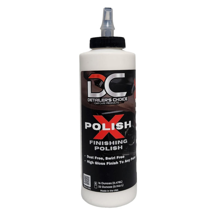 Polish-X Finishing Polish Vehicle Waxes, Polishes & Protectants DETAILER'S CHOICE, INC. 16oz 