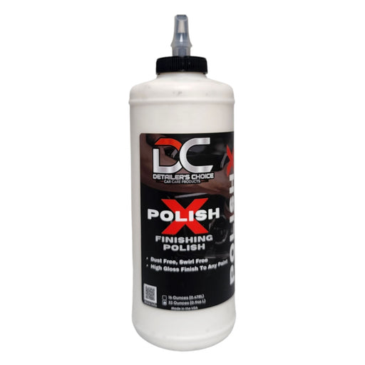 Polish-X Finishing Polish Vehicle Waxes, Polishes & Protectants DETAILER'S CHOICE, INC. 32oz 