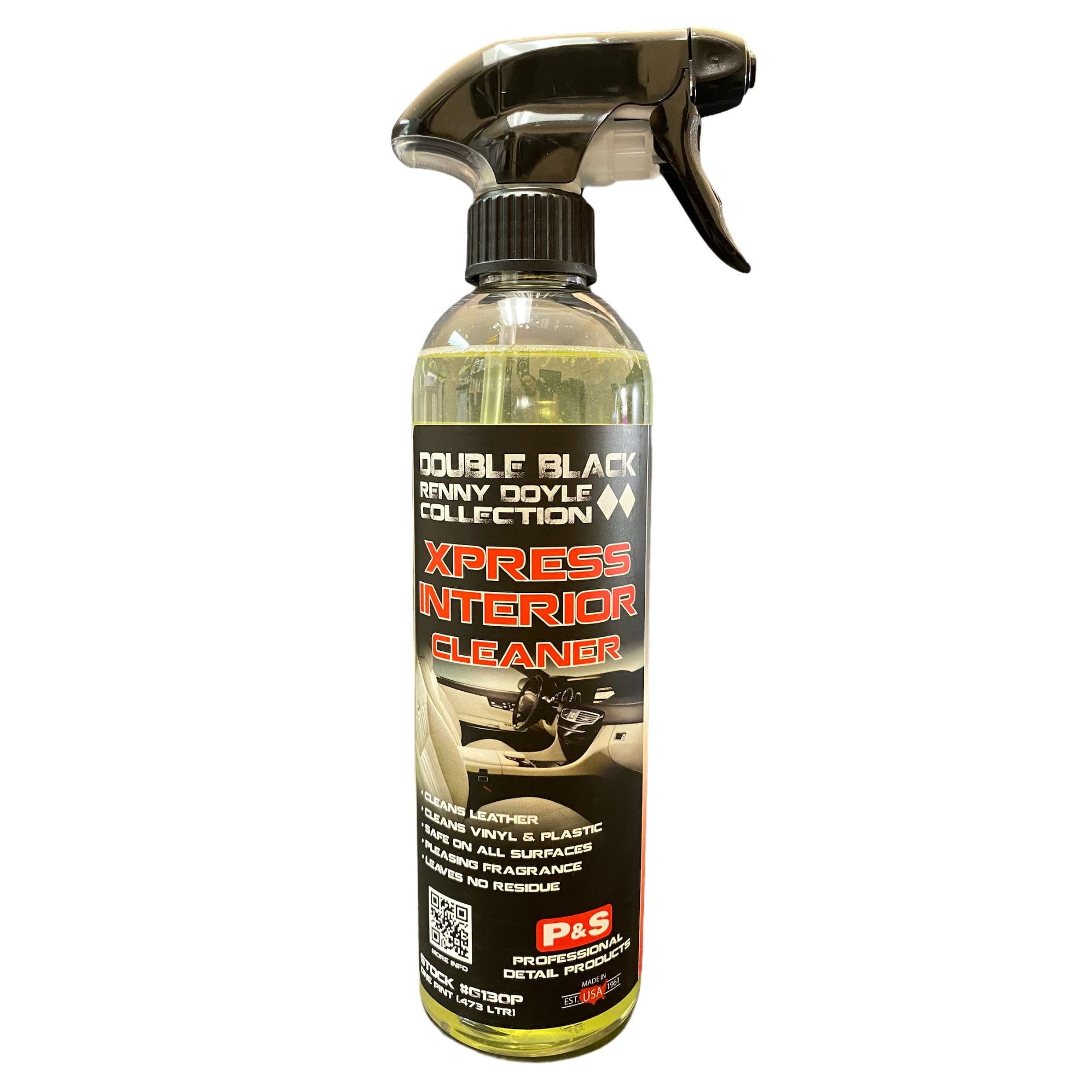 P&S Xpress Interior Cleaner Cleans Leather with No Residue