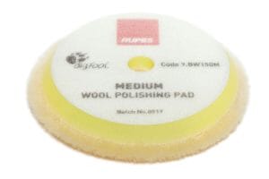 RUPES® Medium Wool Polishing Pads - Random Orbital and Gear Driven Polishing Pads Rupes® 130mm(5") 