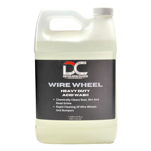 Wire Wheel - Heavy Duty Acid Wash Wheel Cleaner DETAILER'S CHOICE, INC. 1 Gallon 